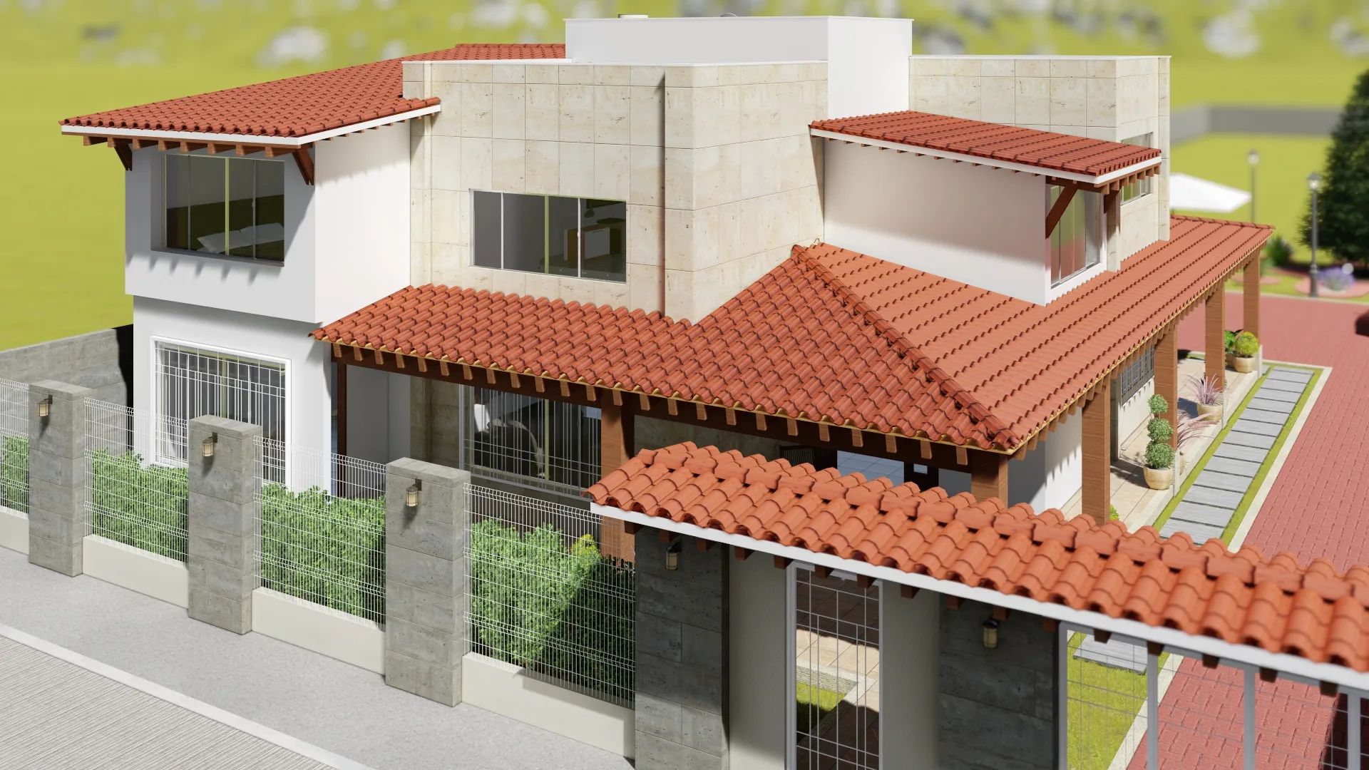 Modern Shingle Roof
